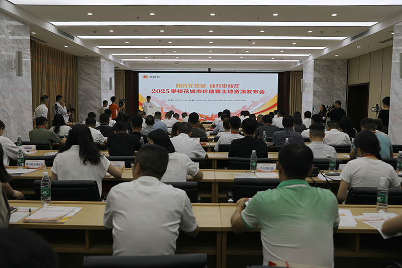 2025攀枝花城市價(jià)值暨土地資源發(fā)布會(huì)圓滿(mǎn)落幕，56宗優(yōu)質(zhì)土地集中亮相